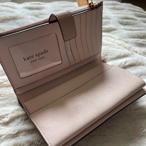 🆕 Kate Spade leather clutch wallet - Picture 10 of 11